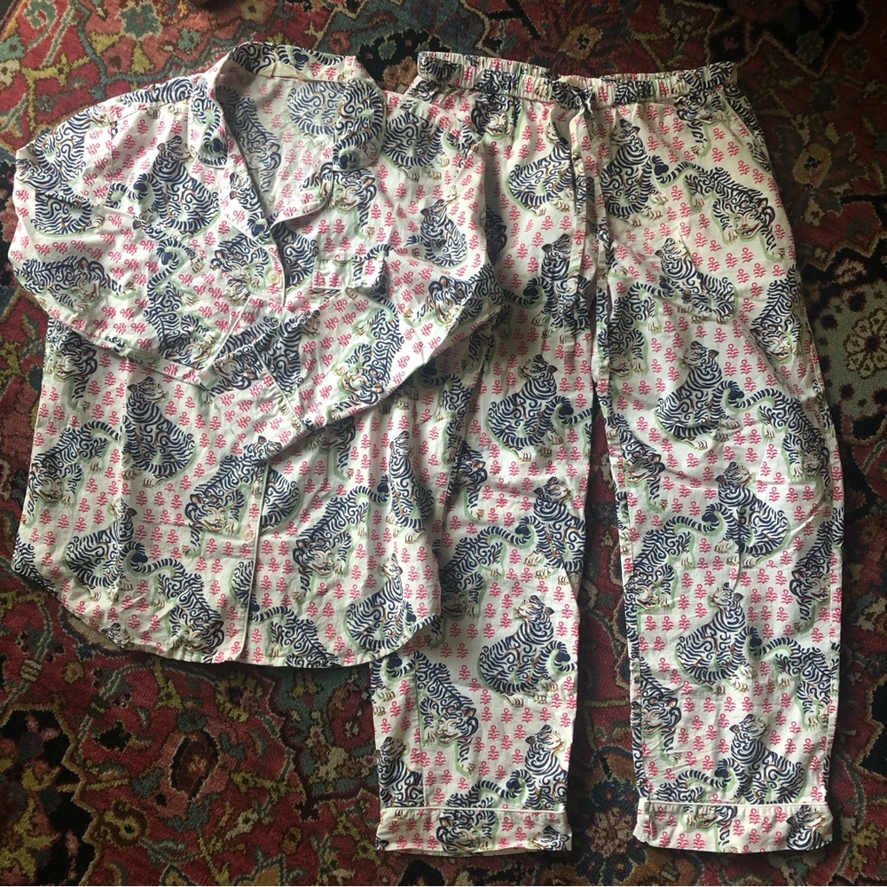 Print Fresh Long Sleep Set Size Medium